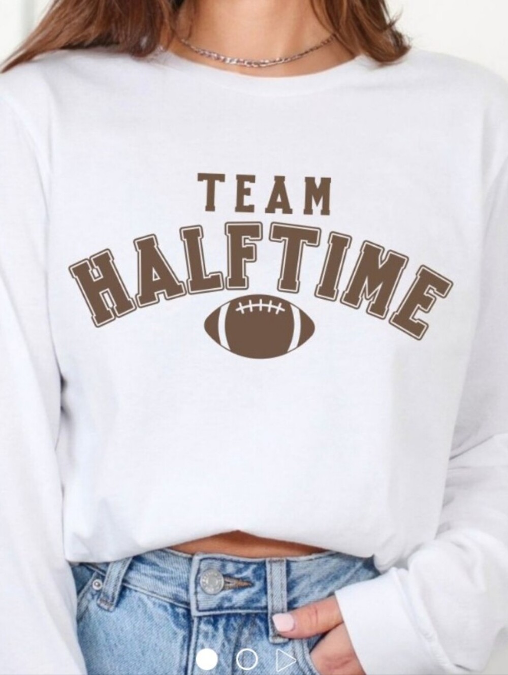 Long Sleeve Team Halftime T Shirt